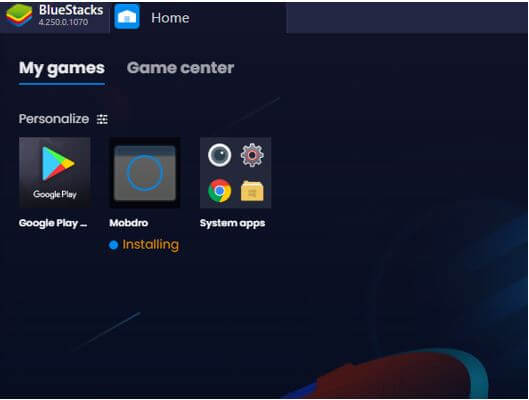 Installing Mobdro